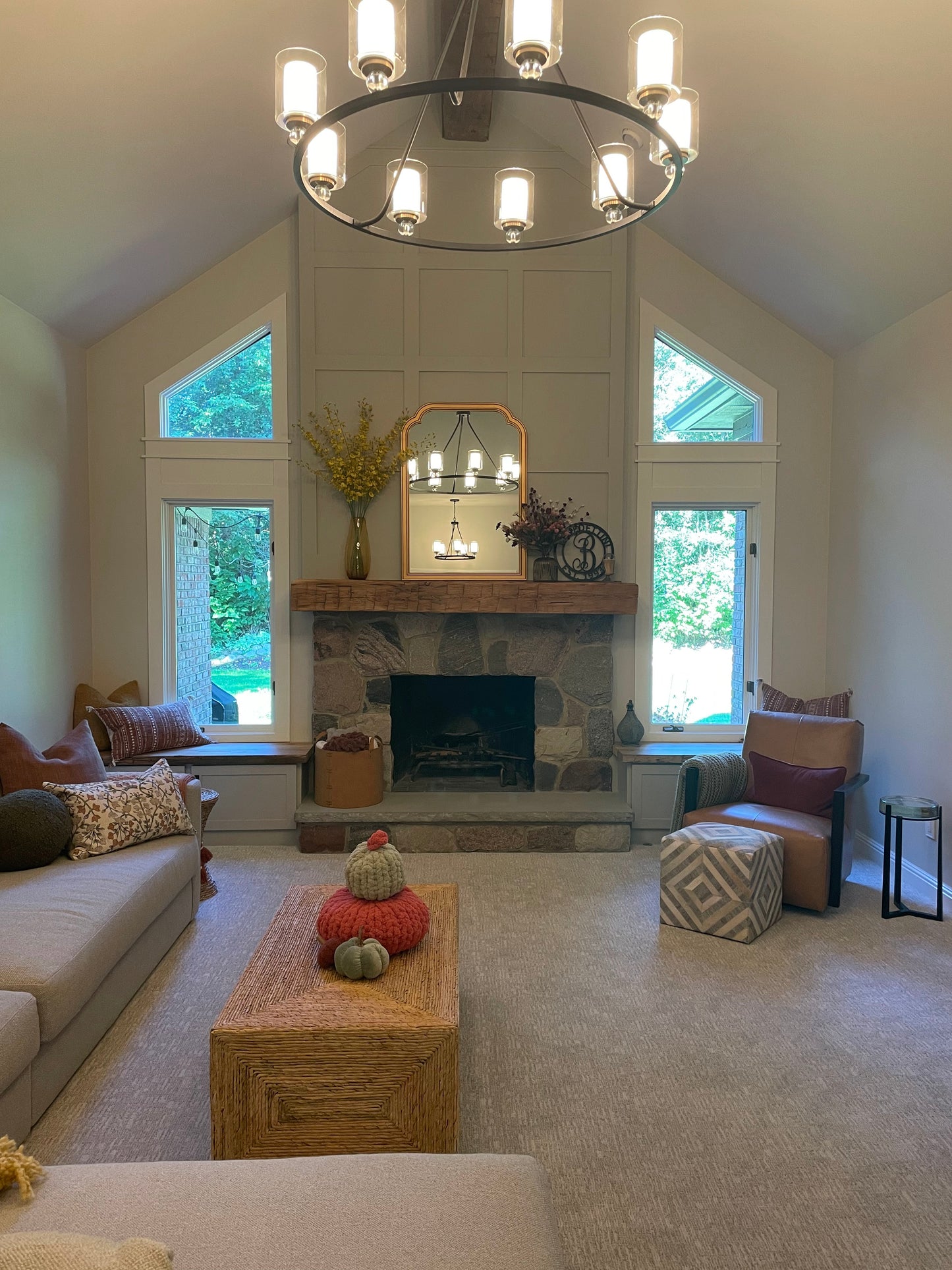 Wood Mantle