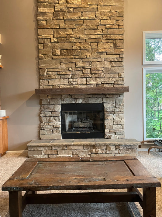 Wood Mantle